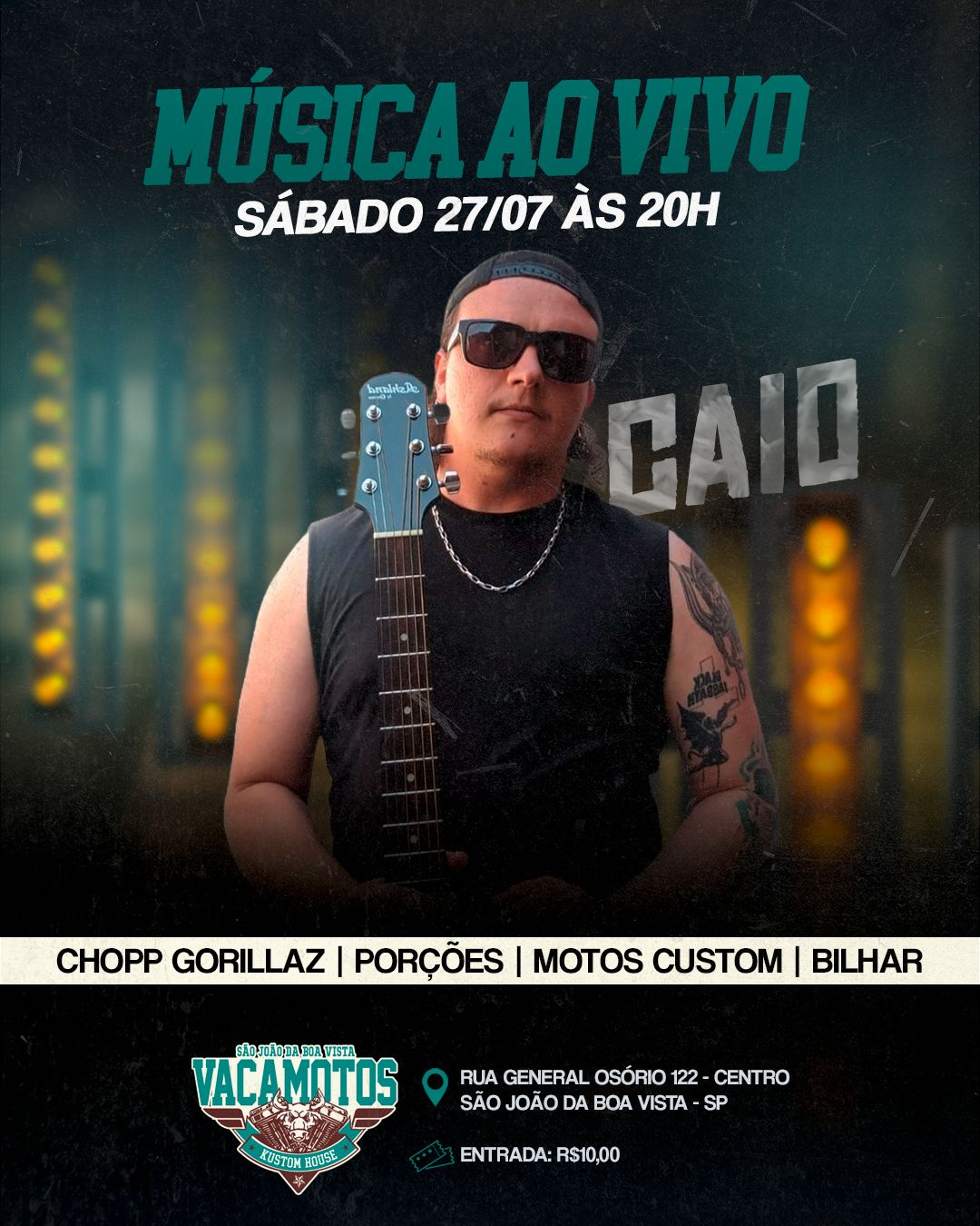 Caio no Chopp Gorillaz